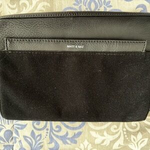 Authentic Matt & Nat black clutch